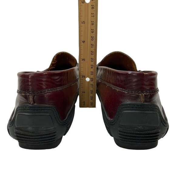 Tod\'s Mens Penny Loafers Shoes UK/7.5 US/9 Burgundy main image 4